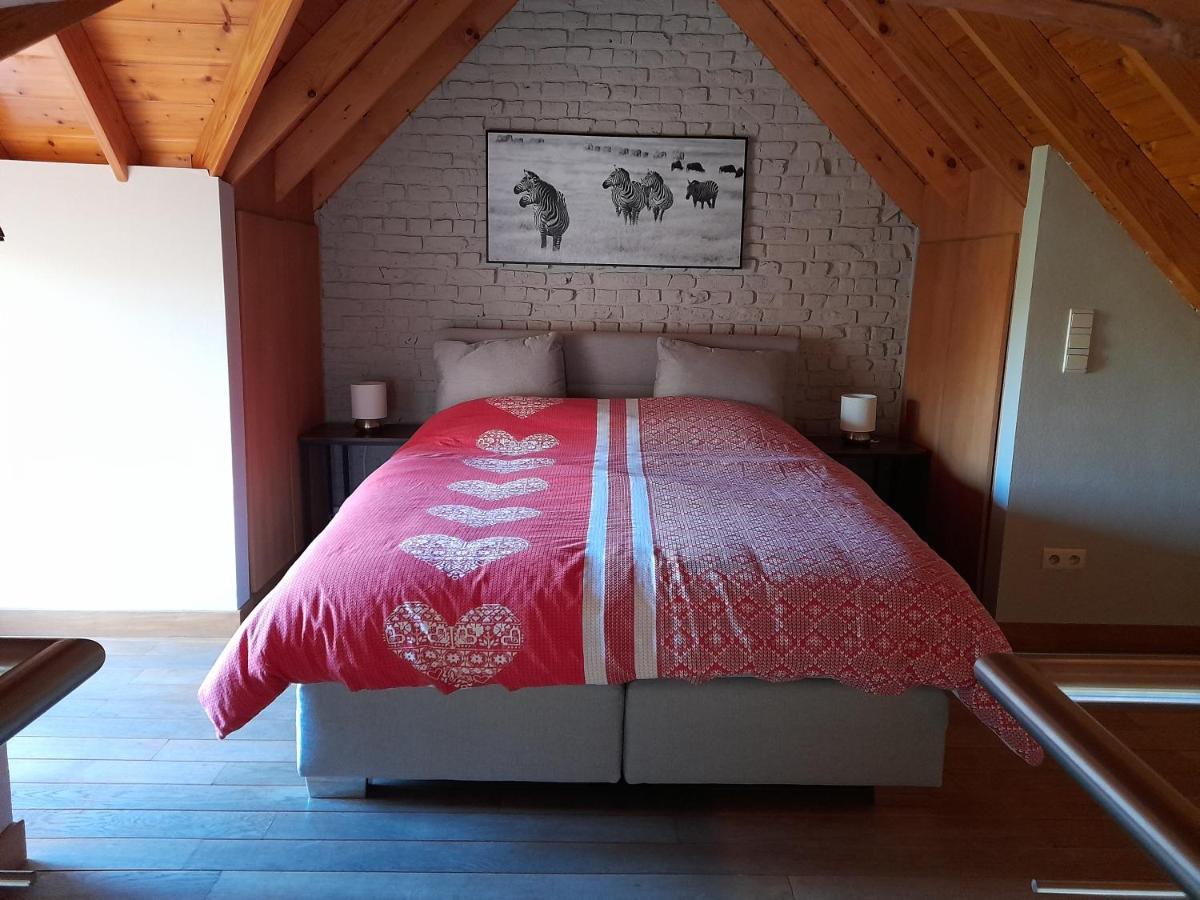 Oosterzele Vakantiehuisje 'T Morehof מראה חיצוני תמונה